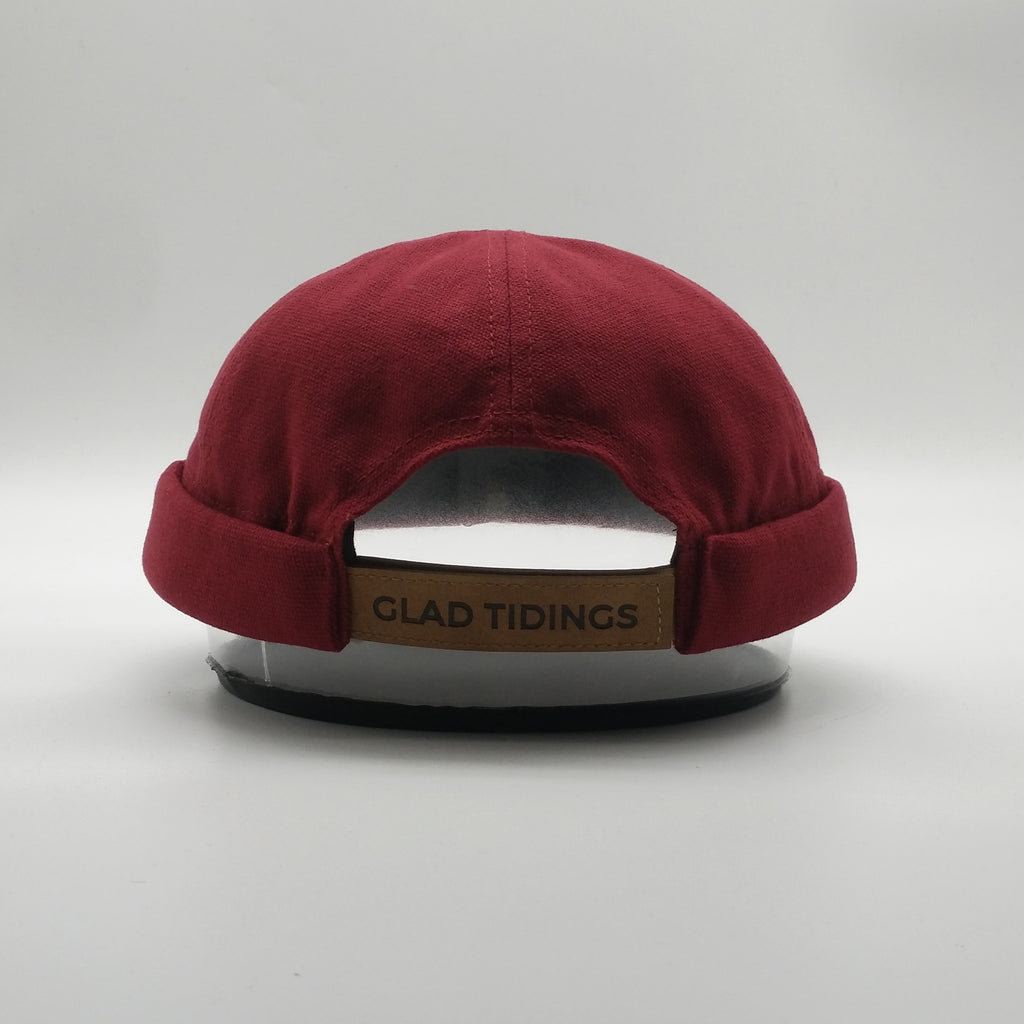 Mufasa Maroon Akh Cap - Gladtidingsclothing