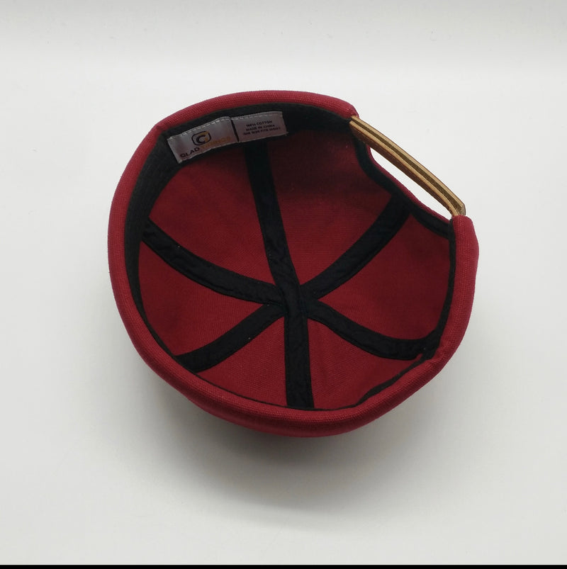 Mufasa Maroon Akh Cap - Gladtidingsclothing