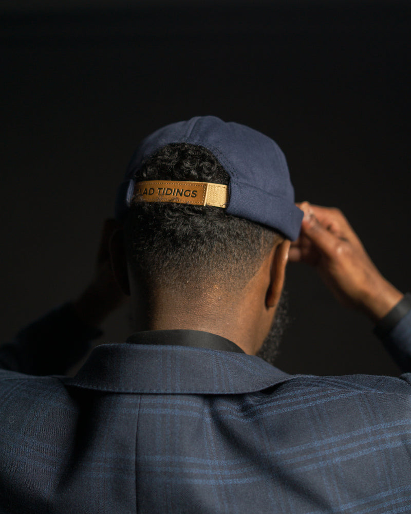 Night Crawler Navy Blue Akh Cap