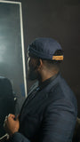 Night Crawler Navy Blue Akh Cap